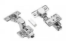 Петля SOLID PLUS внутренняя самозакрывающаяся, регулировка в 3 плоскостях, с еврошурупом — купить оптом и в розницу в интернет магазине GTV-Meridian.